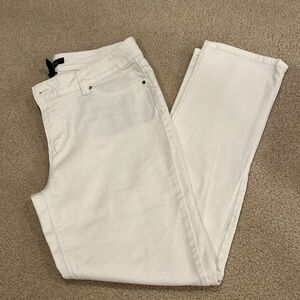 White House Black Market Slim Crop Pants